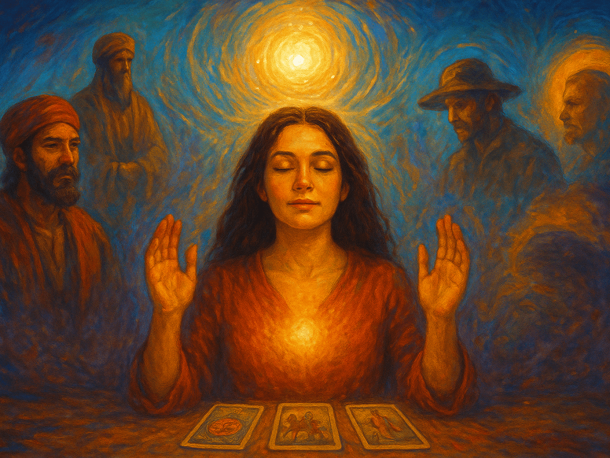 A magia das energias e os encontros&nbsp;espirituais